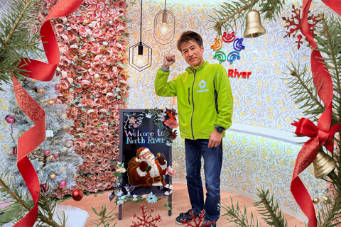 ノースリバークリスマス仕様🎅